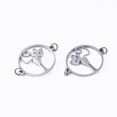 Tarnish Resistant 304 Stainless Steel Links Connectors STAS-S116-112P-1