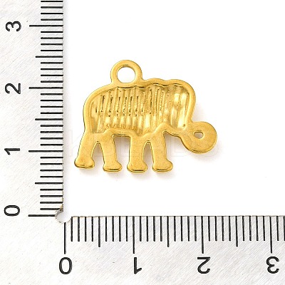 Ion Plating(IP) 304 Stainless Steel Pendants STAS-M070-27G-1