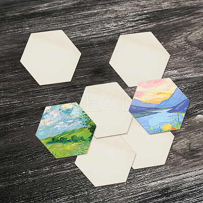 Unfinished Wood Cutouts WOOD-DR0001-05A-1