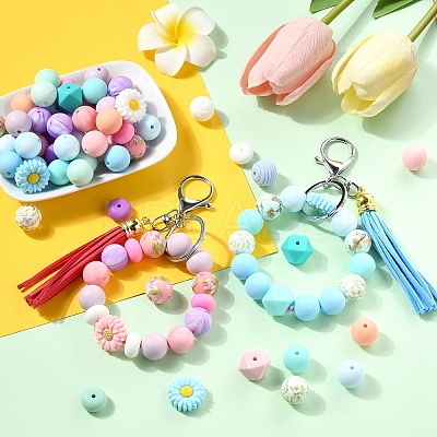 DIY Keychain Making Kits DIY-YW0012-57-1