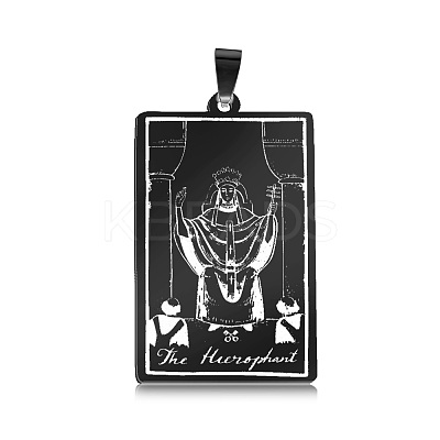 201 Stainless Steel Pendants LS-STAS-S105-LA461-12-1