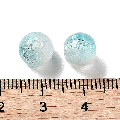 Handmade Transparent Lampwork Beads LAMP-K040-02B-1
