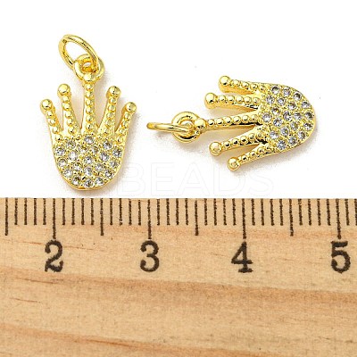Real 18K Gold Plated Brass Pendants KK-L209-012G-01-1