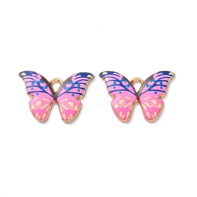 Alloy Enamel Pendants PALLOY-M200-01LG-C-1