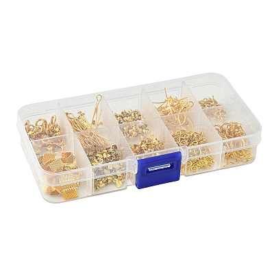 DIY Alloy & Iron Jewelry Making Findings Kit DIY-FS0005-84G-1