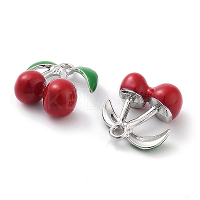 Rack Plating Alloy Enamel Pendants LS-PALLOY-F311-11P-1