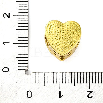 Heart European Beads KK-Z081-01B-1