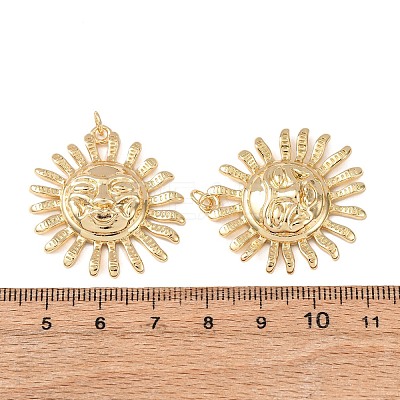 Brass Pendants KK-C143-38C-G-1