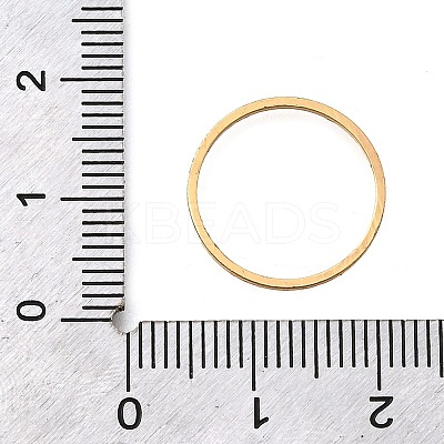 Brass Linking Rings KK-Z126-03G-04-1