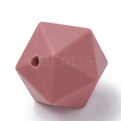 Food Grade Eco-Friendly Silicone Focal Beads SIL-T048-14mm-50-1