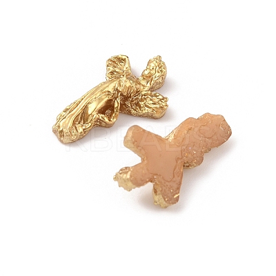 Virgin Mary Resin Cabochons MRMJ-WH0075-63C-1