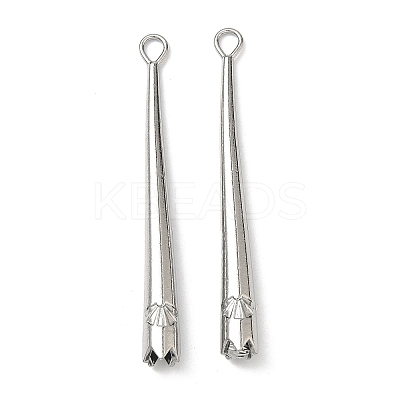 304 Stainless Steel Pendants STAS-I367-06P-1