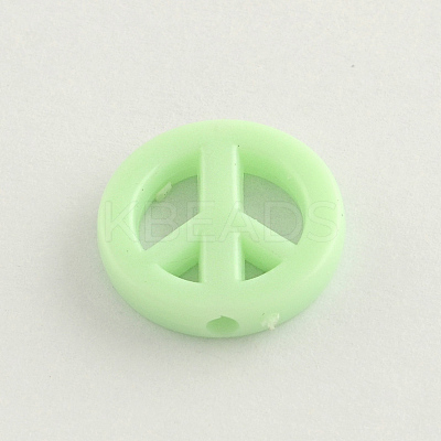 Opaque Acrylic Beads SACR-Q098-05-1