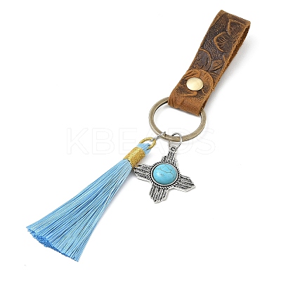 Cowhide Leather Keychain KEYC-TAC00026-1