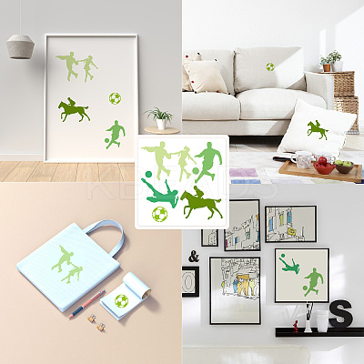 PET Hollow Out Drawing Painting Stencils DIY-WH20030-013-1
