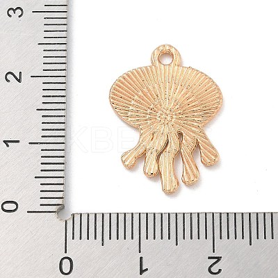 Alloy Enamel Pendants ENAM-A008-36KCG-02-1