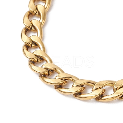 3Pcs 3 Styles 304 Stainless Steel Cuban Link Chain Bag Extender Chains FIND-JF00157-1
