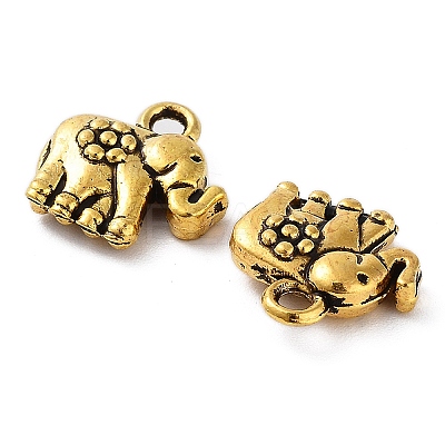 Tibetan Style Alloy Charms FIND-Q094-01AG-1