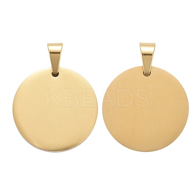 304 Stainless Steel Pendants Ion Plating(IP) STAS-P115-08G-1