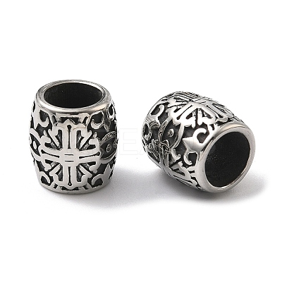 Retro 316 Surgical Stainless Steel Beads STAS-L307-13AS-1