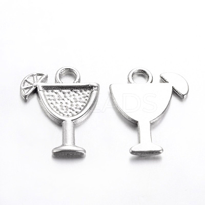 Tibetan Style Alloy Cocktail Pendants LS-TIBEB-A14275-AS-FF-1