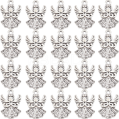 Tibetan Style Alloy Pendants PALLOY-SC0004-08-1