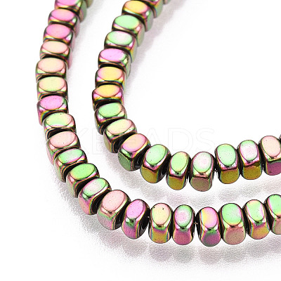 Electroplated Synthetic Non-magnetic Hematite Beads Strands G-T139-61E-1