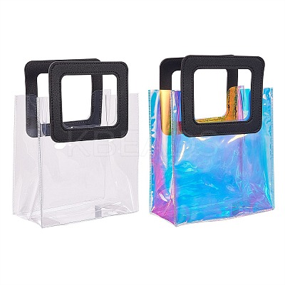 2 Colors PVC Laser Transparent Bag ABAG-SZ0001-03B-1