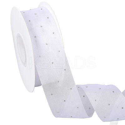 Rayon Rhinestones Ribbon OCOR-WH20050-012A-01-1