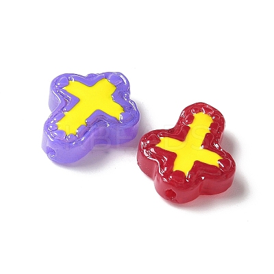 Baking Paint Glass Enamel Beads BLOW-D300-06L-1