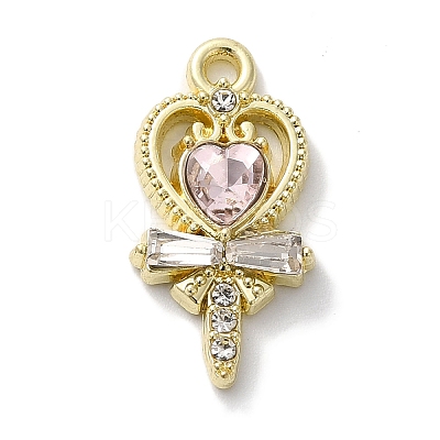 Rack Plating Alloy Pendants FIND-I039-008G-02-1