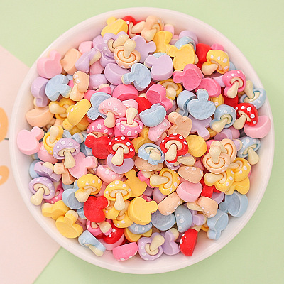Opaque Resin Cabochons RESI-K027-20-1