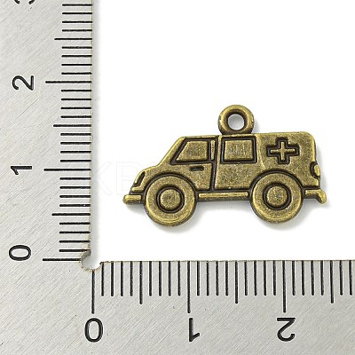 Tibetan Style Alloy Pendants TIBE-I026-6031AB-1
