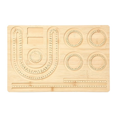 Rectangle Wood Bracelet Design Boards TOOL-YWC0003-01-1