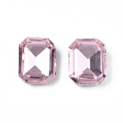 Pointed Back Glass Rhinestone Cabochons MRMJ-N027-007-B01-1