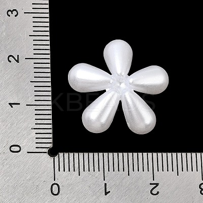 Opaque Resin Imitation Pearl Cabochons RE-CBADCDD-10-1
