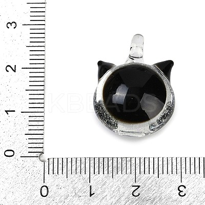 Handmade Lampwork Pendants LAMP-Q005-05A-02-1