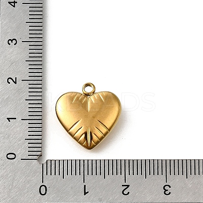 304 Stainless Steel Pendants STAS-V006-03G-06-1