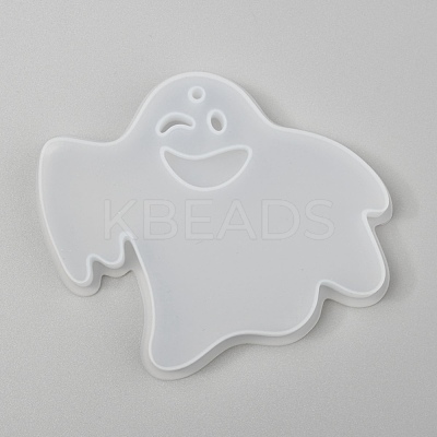 Halloween DIY Ghost Pendant Silicone Statue Molds DIY-P006-50-1