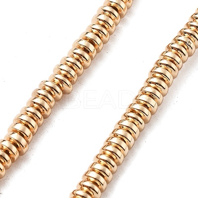 Electroplated Synthetic Non-magnetic Hematite Beads Strands G-M095-C01-05KCG-1