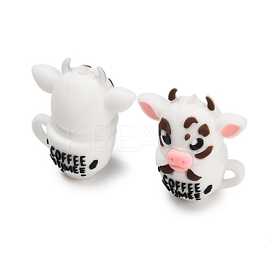 Cooffee Theme Silicone Beads SL-CBA6E44-01E-1