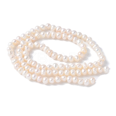 Natural Cultured Freshwater Pearl Beads Strands PEAR-I007-07K-02B-1