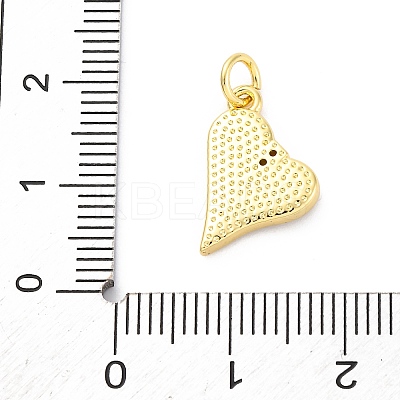 Brass Micro Pave Cubic Zirconia Pendants KK-D325-35G-1