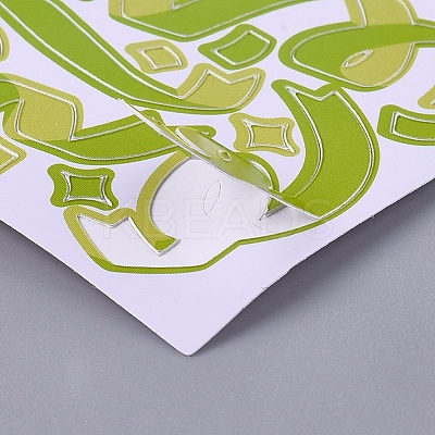 Decorative Labels Stickers DIY-L037-C07-1