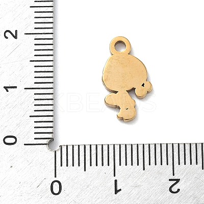 304 Stainless Steel Enamel Pendants LS-STAS-G374-01G-05-1