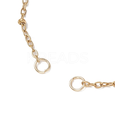 304 Stainless Steel Cable Chain Satellite Chain Slider Bracelet Making AJEW-JB01502-01-1