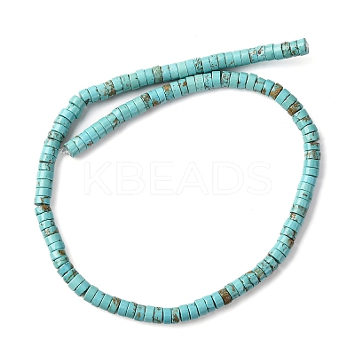 Natural Howlite Beads Strands G-WH0029-01-1