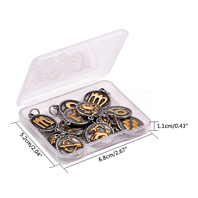 316 Surgical Stainless Steel Pendants STAS-PH0019-49-1