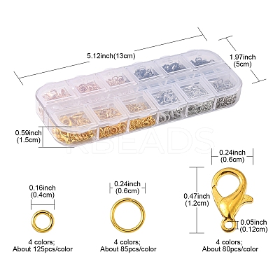 DIY Jewelry Making Finding Kit FIND-FS0001-14M-1