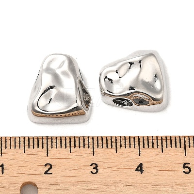 Brass European Beads KK-H455-03P-1